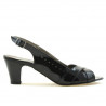 Women sandals 1204 patent black