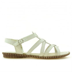 Women sandals 595 beige