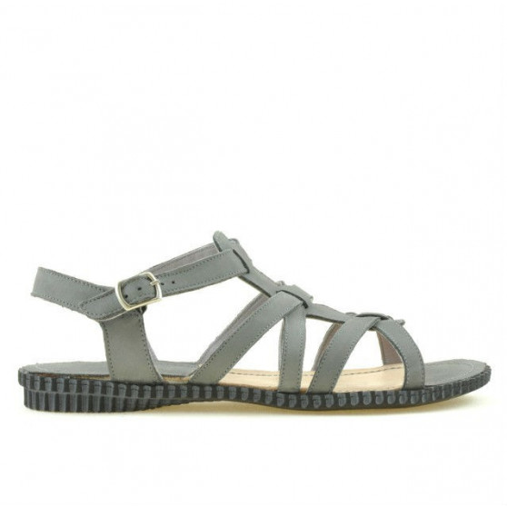 Women sandals 595 gray