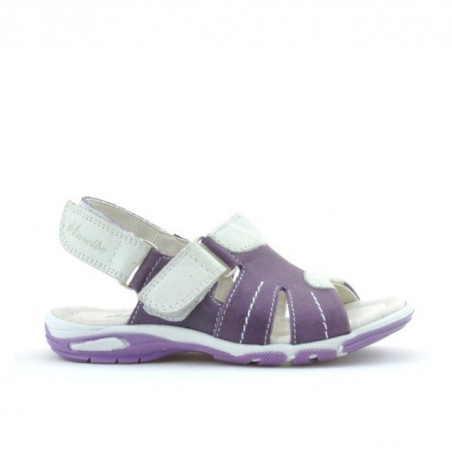 Small children sandals 41c purple+white