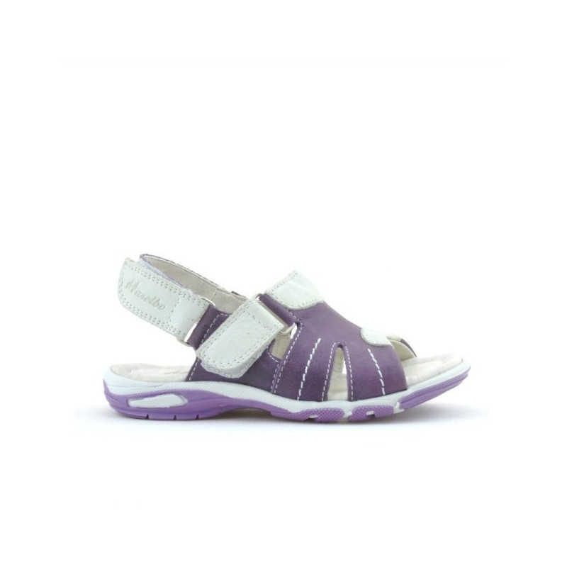 Small children sandals 41c purple+white