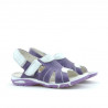 Small children sandals 41c purple+white