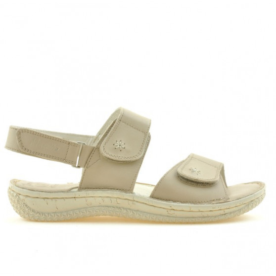 Women sandals 518 beige