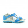 Small children sandals 09c turcoaz+white