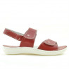 Women sandals 518 red