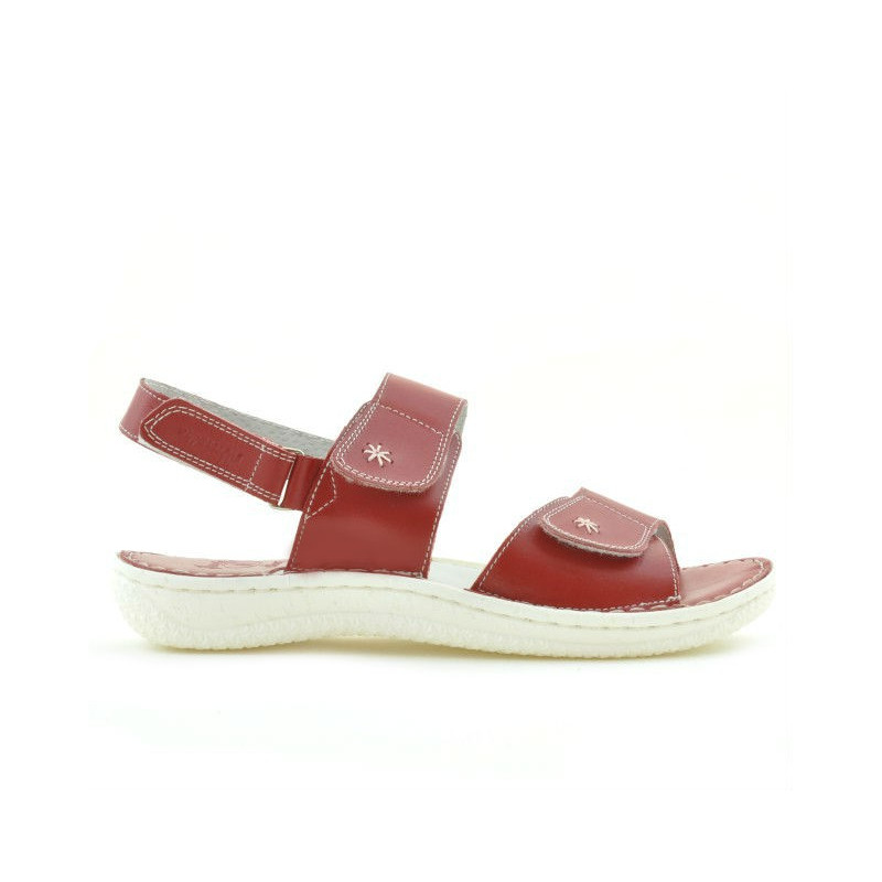 Women sandals 518 red