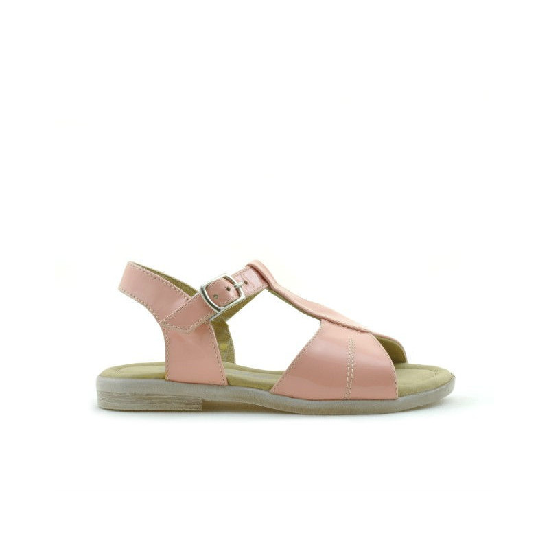 Small children sandals 40c patent pink