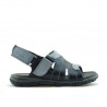 Small children sandals 41c indigo+gray