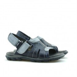 Small children sandals 41c indigo+gray