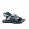 Small children sandals 41c indigo+gray