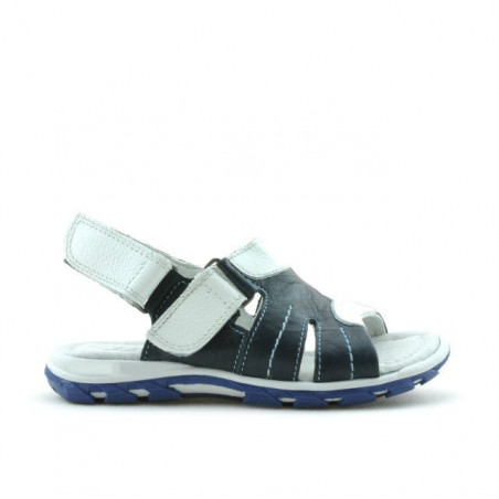 Small children sandals 41c indigo+white