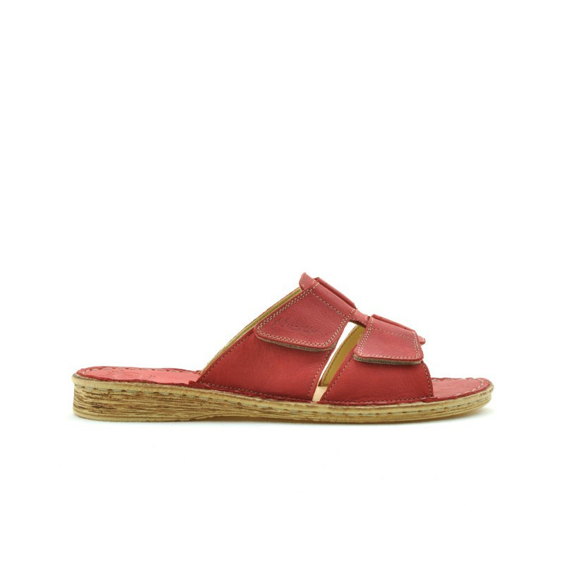 Women sandals 510 red coral