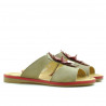 Women sandals 5008 brown+red