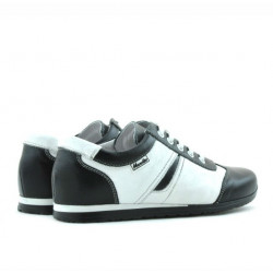 Children shoes 136 black+white