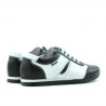 Children shoes 136 black+white