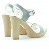 Women sandals 5022 patent gray
