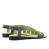 Women sandals 5010 kaki pearl