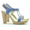 Women sandals 5018 bleu pearl