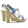 Women sandals 5018 bleu pearl