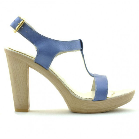 Women sandals 5018 bleu pearl