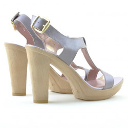 Women sandals 5018 purple pearl