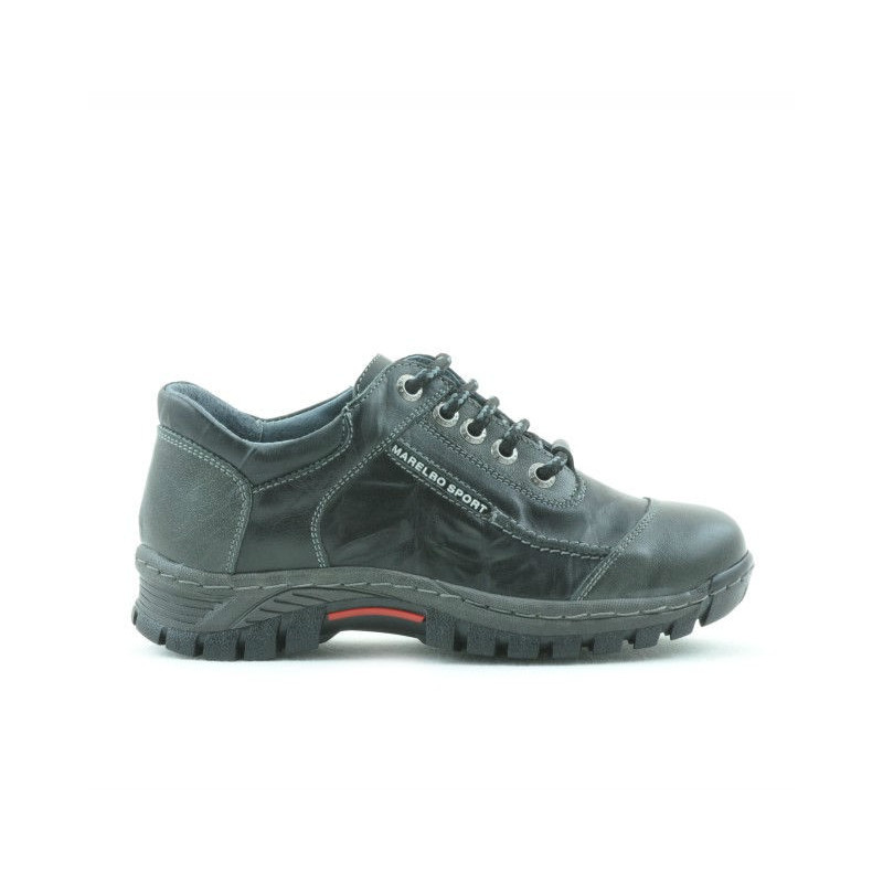 Children shoes 137 black+gray 