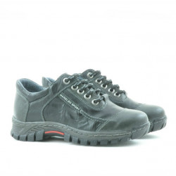 Children shoes 137 black+gray 