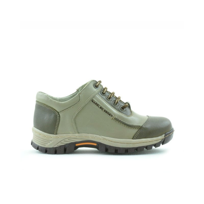 Children shoes 137 kaki+beige