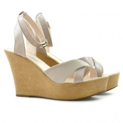 Women sandals 5017 patent nude