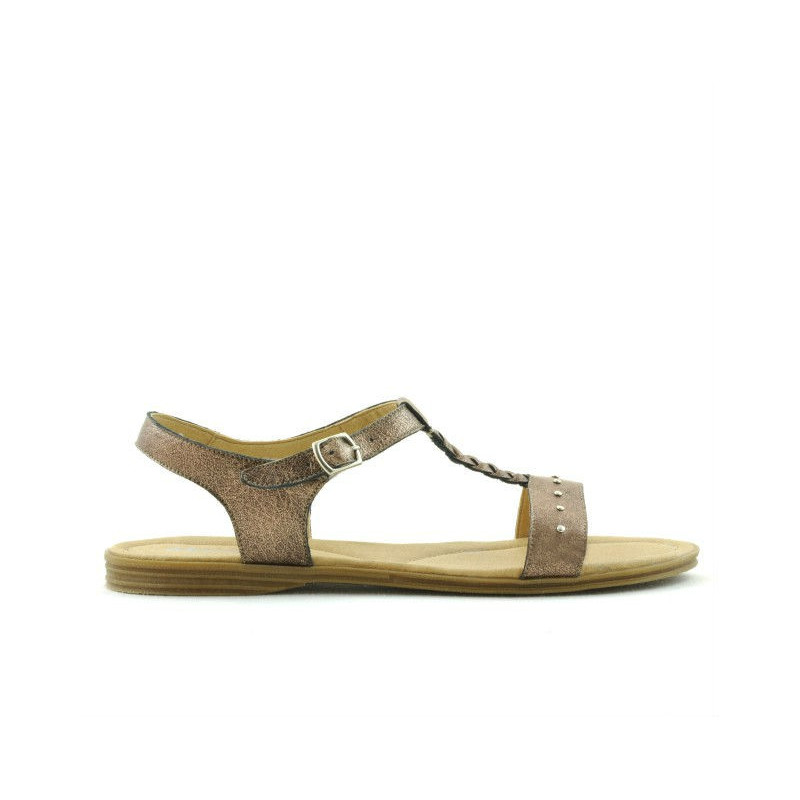 Women sandals 5011 golden
