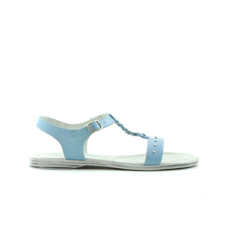 Women sandals 5011 bleu