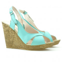 Women sandals 5015 turcoaz