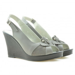 Women sandals 5002 gray deschis