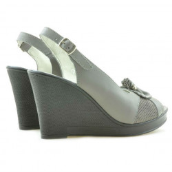 Women sandals 5002 gray deschis