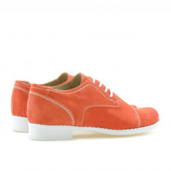 Children shoes 131 red coral velour