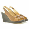 Women sandals 5002 brown cerat