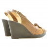 Women sandals 5002 brown cerat