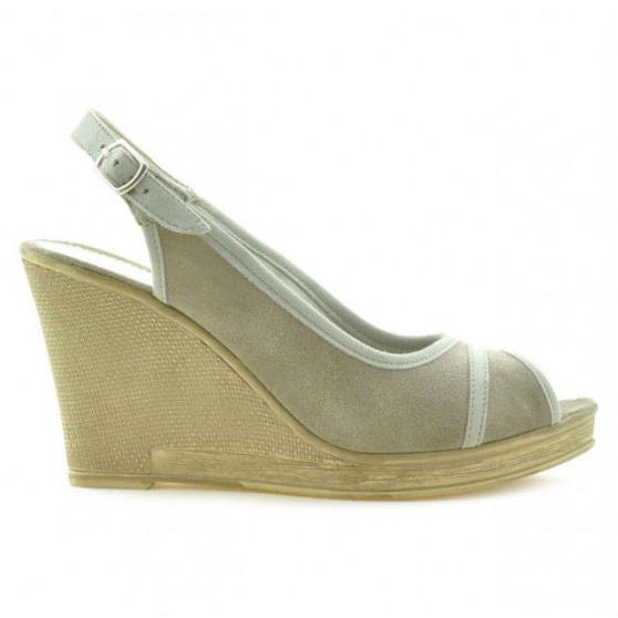 Women sandals 5000 sand velour