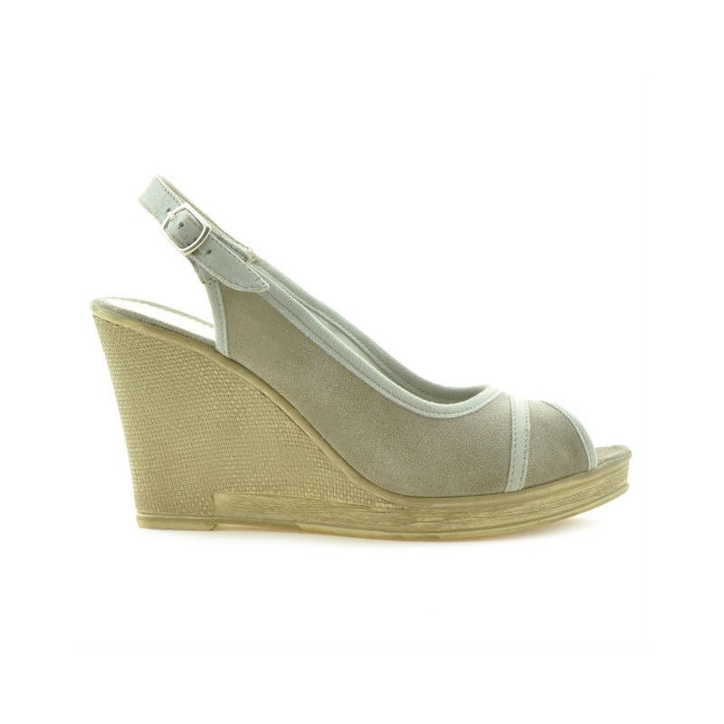 Women sandals 5000 sand velour