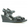 Women sandals 5007 patent black