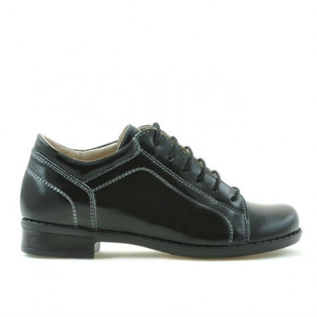Children shoes 122 patent black 