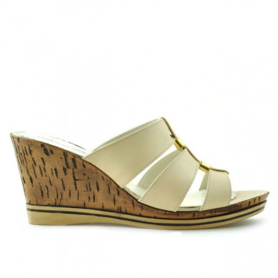 Women sandals 5014 crem