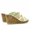 Women sandals 5014 crem