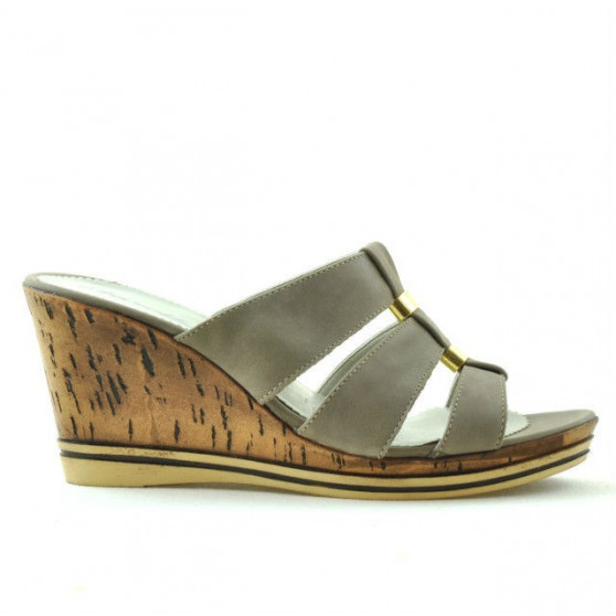 Women sandals 5014 sand satinat