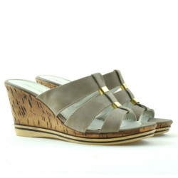 Women sandals 5014 sand satinat