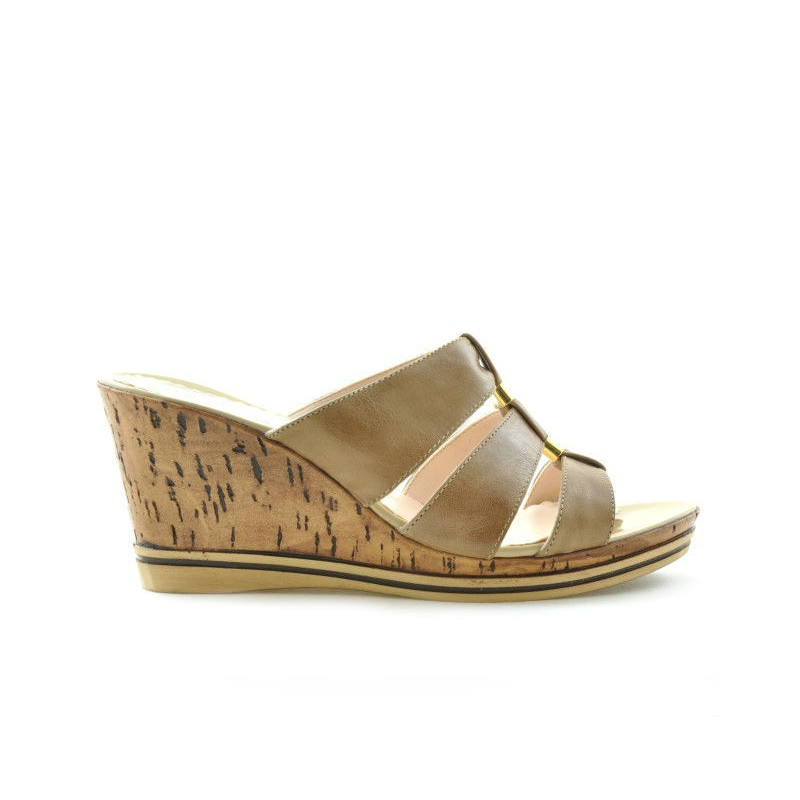 Women sandals 5014 cappuccino