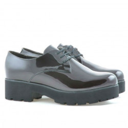 Women casual shoes 660 patent bordo