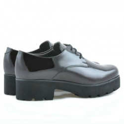 Women casual shoes 660 patent bordo