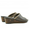 Women sandals 5004p cappuccino perforat