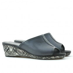 Women sandals 5004p gray perforat